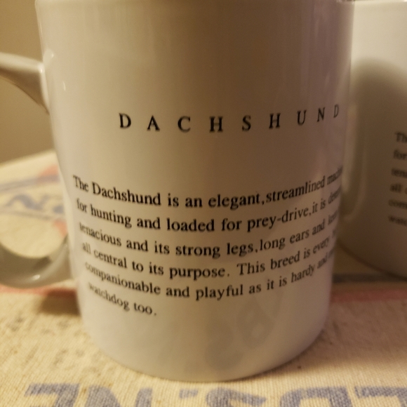 Dachshunds mug 16 oz coffee mug set of 2 - Picture 4 of 5